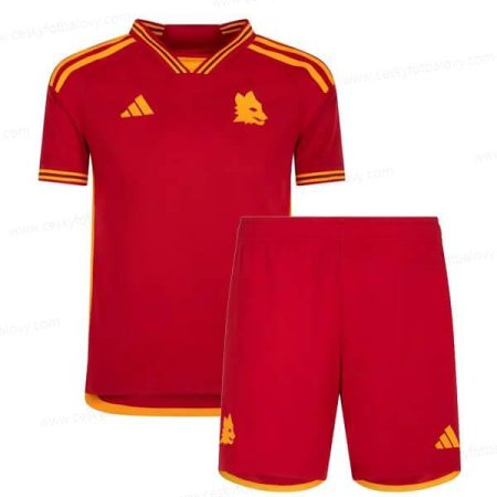 AS Roma Domácí Dres 23/24 Dětský Fotbalový Set