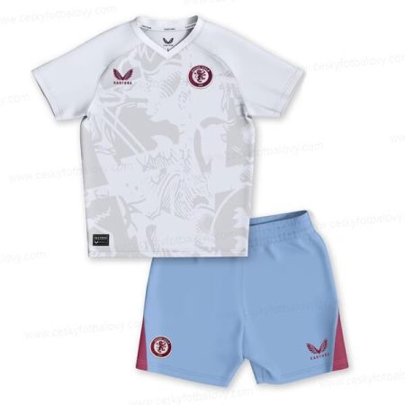 Aston Villa Venkovní Dres 23/24 Dětský Fotbalový Set