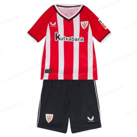 Athletic Bilbao Domácí Dres 23/24 Dětský Fotbalový Set