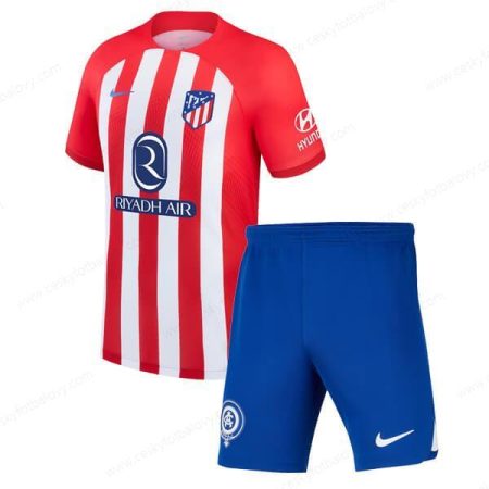 Atletico Madrid Domácí Dres 23/24 Dětský Fotbalový Set