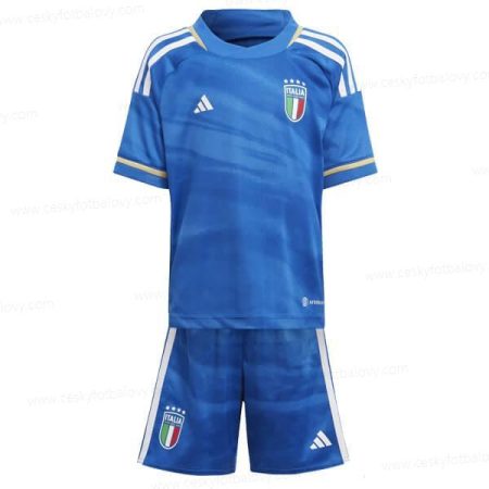 Itálie Domácí Dres 2023 Dětský Fotbalový Set