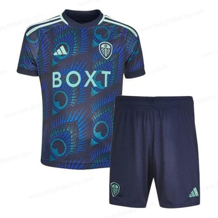 Leeds United Venkovní Dres 23/24 Dětský Fotbalový Set