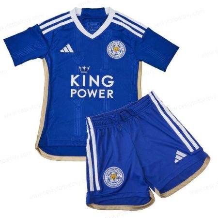 Leicester City Domácí Dres 23/24 Dětský Fotbalový Set