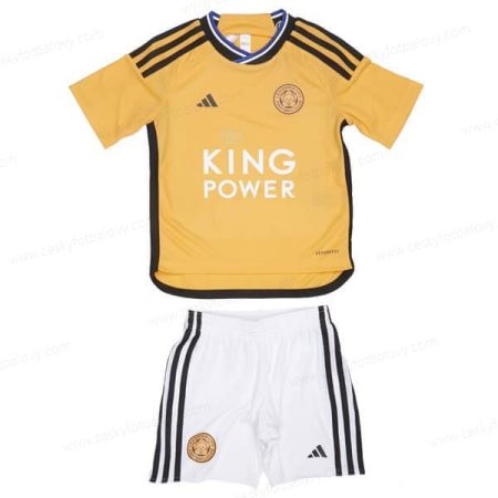 Leicester City Třetí Dres 23/24 Dětský Fotbalový Set