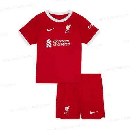 Liverpool Domácí Dres 23/24 Dětský Fotbalový Set