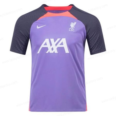 Liverpool Pre Match Training Football Jersey – Purple