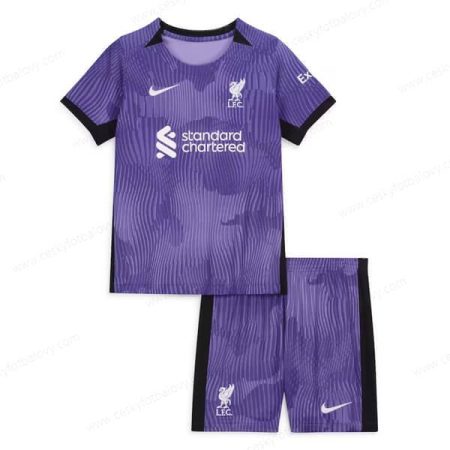 Liverpool Třetí Dres 23/24 Dětský Fotbalový Set