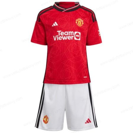 Manchester United Domácí Dres 23/24 Dětský Fotbalový Set