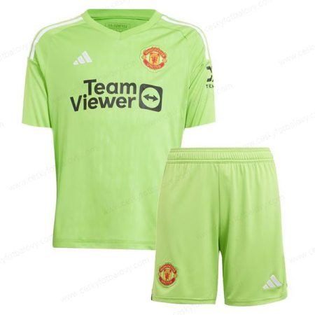 Manchester United Domácí Dres Goalkeeper 23/24 Dětský Fotbalový Set