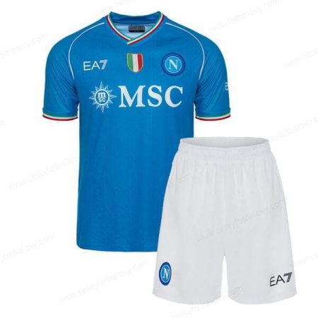 Napoli Domácí Dres 23/24 Dětský Fotbalový Set