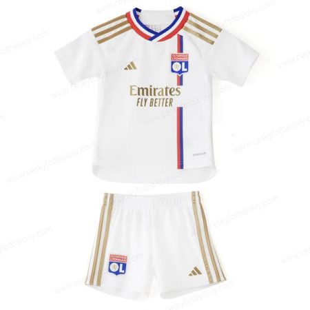 Olympique Lyon Domácí Dres 23/24 Dětský Fotbalový Set