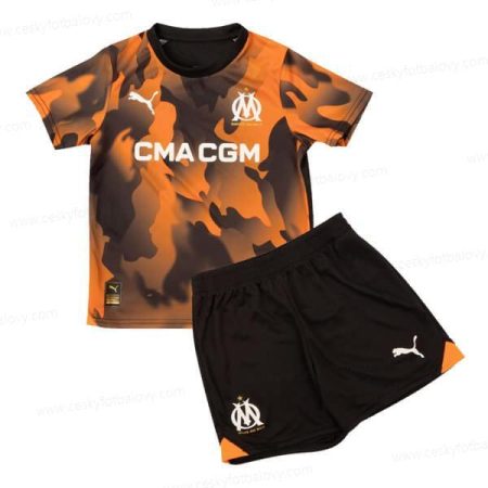 Olympique Marseille Třetí Dres 23/24 Dětský Fotbalový Set