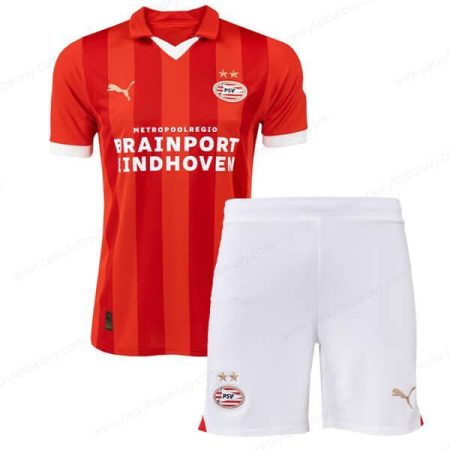 PSV Eindhoven Domácí Dres 23/24 Dětský Fotbalový Set