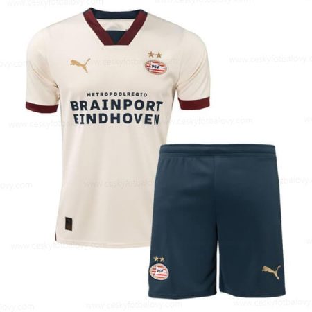 PSV Eindhoven Venkovní Dres 23/24 Dětský Fotbalový Set