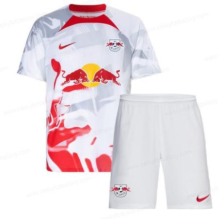 RB Leipzig Domácí Dres 23/24 Dětský Fotbalový Set