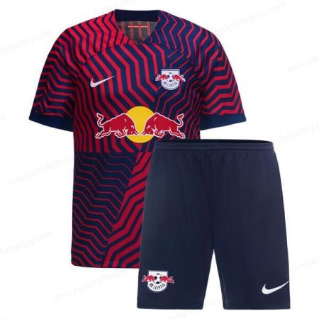 RB Leipzig Venkovní Dres 23/24 Dětský Fotbalový Set