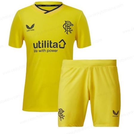 Rangers Domácí Dres Goalkeeper 23/24 Dětský Fotbalový Set