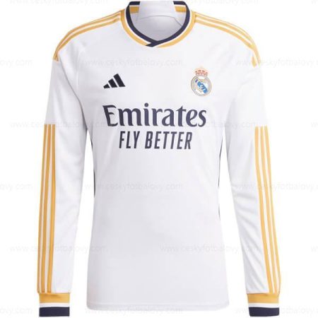 Real Madrid Domácí Dres Long Sleeve 23/24 Fotbalové Dresy