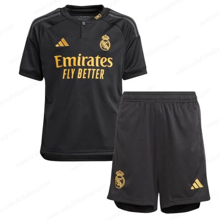 Real Madrid Třetí Dres 23/24 Dětský Fotbalový Set