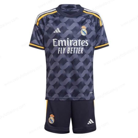 Real Madrid Venkovní Dres 23/24 Dětský Fotbalový Set