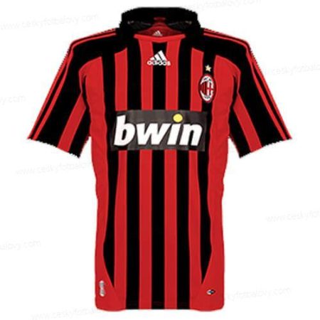 Retro AC Milan Domácí Dres 07/08 Fotbalové Dresy