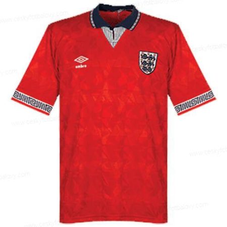 Retro Anglie Venkovní Dres 1990 Fotbalové Dresy