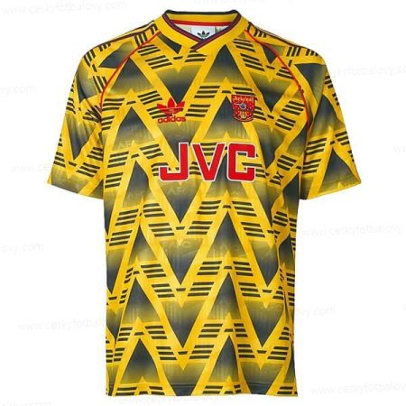 Retro Arsenal Bruised Banana Venkovní Dres 91/93 Fotbalové Dresy