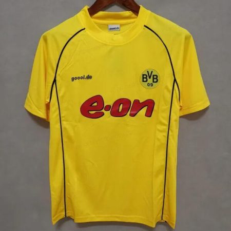 Retro BoRusko Dortmund Domácí Dres 2002 Fotbalové Dresy