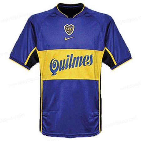 Retro Boca Juniors Domácí Dres 01/02 Fotbalové Dresy