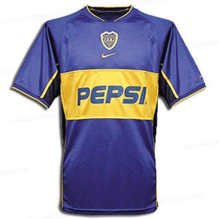 Retro Boca Juniors Domácí Dres 02/03 Fotbalové Dresy