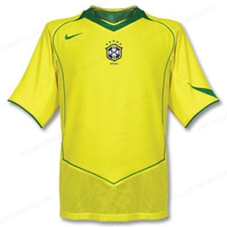 Retro Brazílie Domácí Dres 2004 Fotbalové Dresy