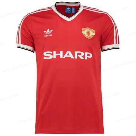 Retro Manchester United Domácí Dres 1984 Fotbalové Dresy