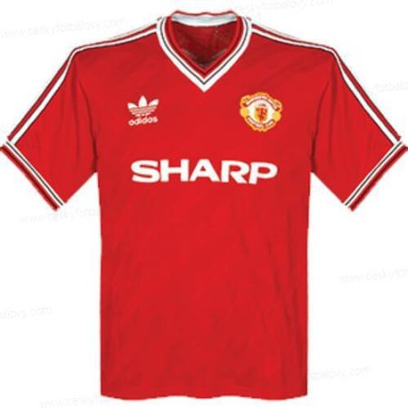 Retro Manchester United Domácí Dres 1986 Fotbalové Dresy