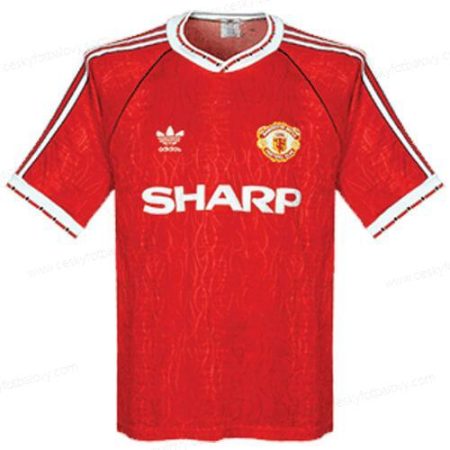 Retro Manchester United Domácí Dres 90/92 Fotbalové Dresy