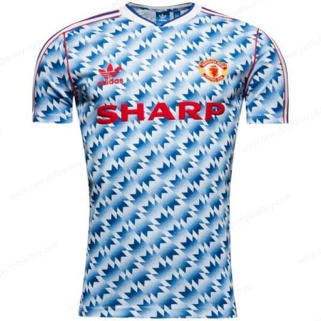 Retro Manchester United Venkovní Dres 90/92 Fotbalové Dresy