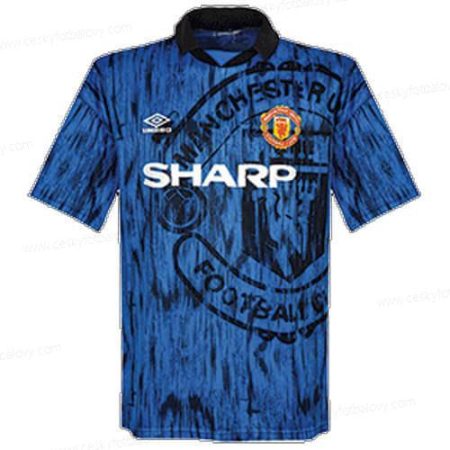 Retro Manchester United Venkovní Dres 92/93 Fotbalové Dresy