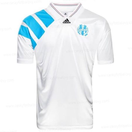 Retro Olympique Marseille Domácí Dres 1993 Fotbalové Dresy