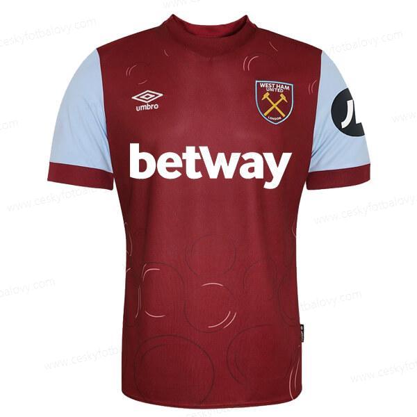 West Ham United Domácí Dres Verze přehrávače 23/24 Fotbalové Dresy