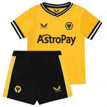 Wolverhampton Wanderers Domácí Dres 23/24 Dětský Fotbalový Set