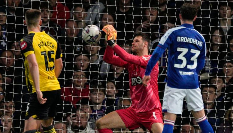 Watford na Portman Road udržel s Ipswich Town bezbrankovou remízu